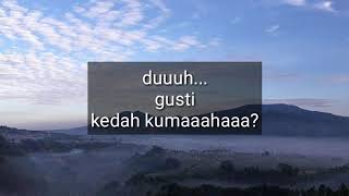 lagu baru abiel jatnika - teu sangka (lirik)