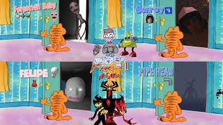 Garfield Answers The Door To Random Strangers 11 Pipe Head Felipe Alastor Bendy Benrey