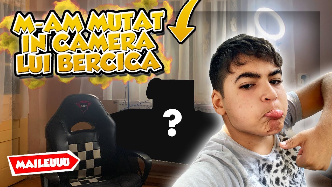 M-am mutat in camera lui Bercica + unboxing la noile periferice