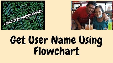 Get User Name Using Flowchart