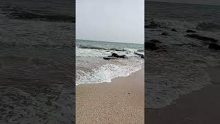 Крым, Феодосия, пляж, море, март 2024 год
