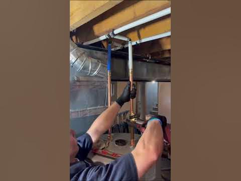 Should You Connect PEX Directly to a Water Heater? What Codes Say | KC