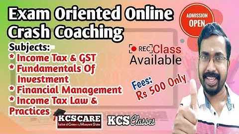 Exam Oriented Online Crash Coaching For Calicut University Bcom BBA 6th Semester