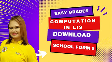 HOW TO ENCODE GRADES IN LIS AND DOWNLOAD SF 5 IN LIS?