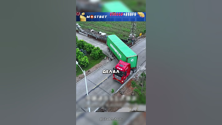 Огромный грузовик с прицепом разворачивается прямо на дороге 🤯🔥🚚