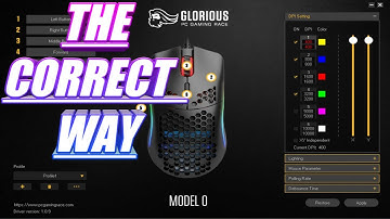 How To CORRECTLY Install The Glorious Model O Software. (Glorious Model O and Model 0-)