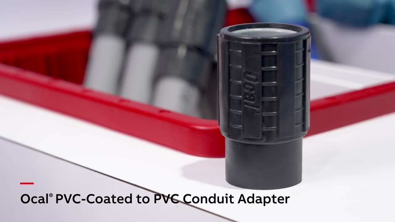 Ocal® PVC-Coated to PVC Conduit Adapter