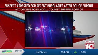 VIDEO: Suspect arrested after police chase in Randall County