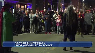 Police and family reflect, 10 years after a man was shot and killed by a Madison Police officer