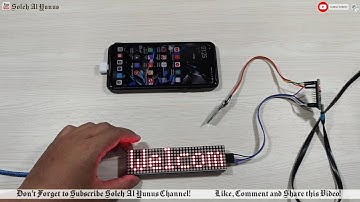 Membuat Running Text Bluetooth | Ubah Kalimat Dengan Perintah Suara via Smartphone