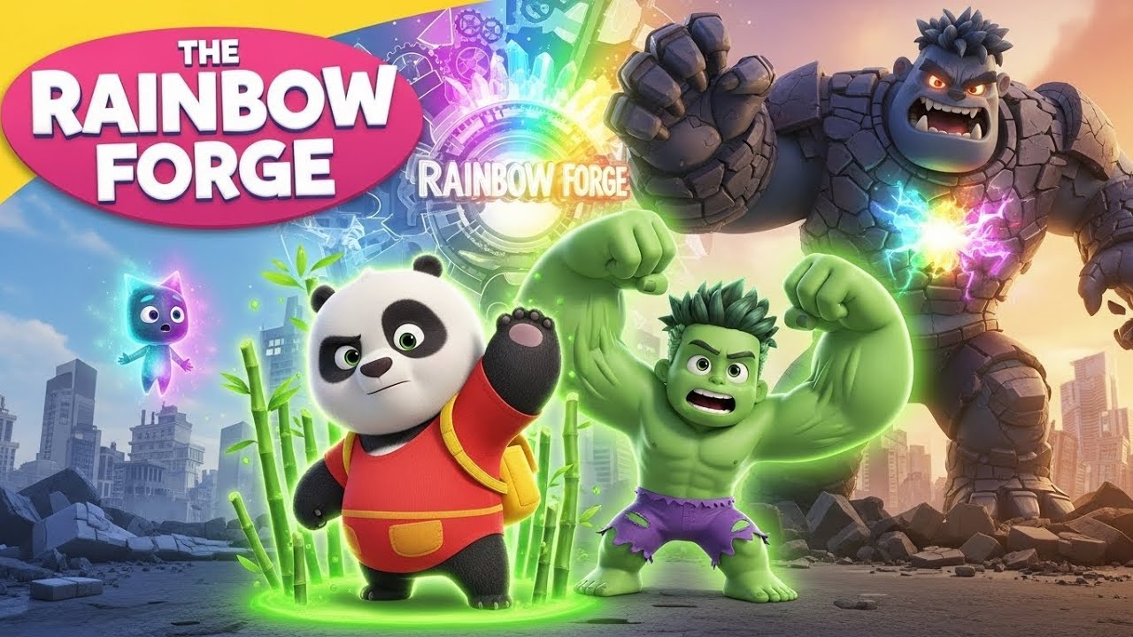 Мирный город, радужное небо и маленькие проявления заботы показывают, как дружба закладывает осно...