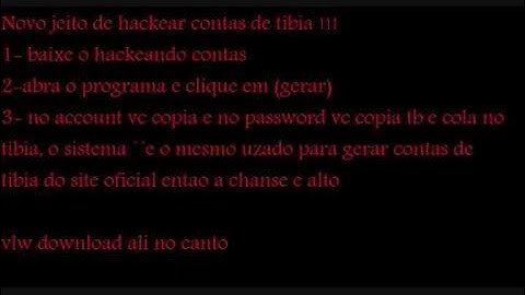 Hackeando tibia 8.52