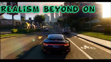 GTA V 2020 - Realism Beyond - Ray-Tracing Ultra Realistic Graphics MOD Gameplay