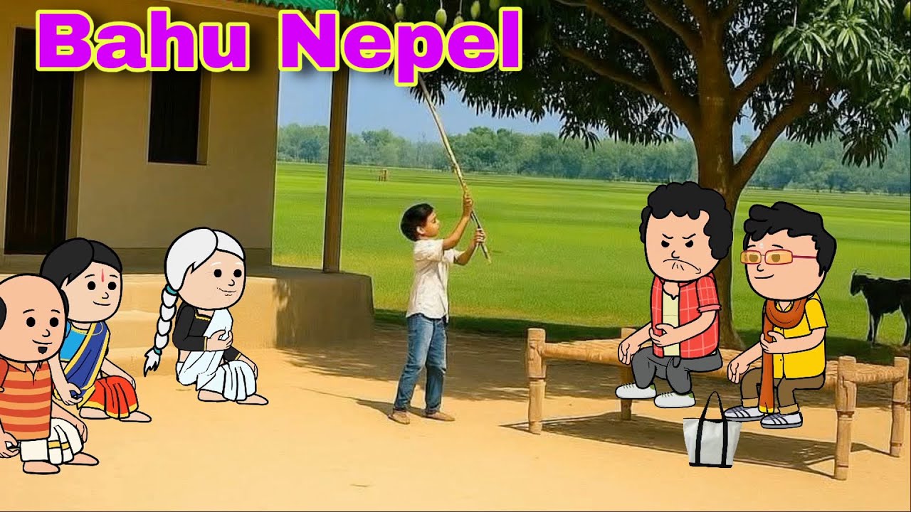 Bhu nepel//Santali new cartoon video//@Hembramkurasunil 