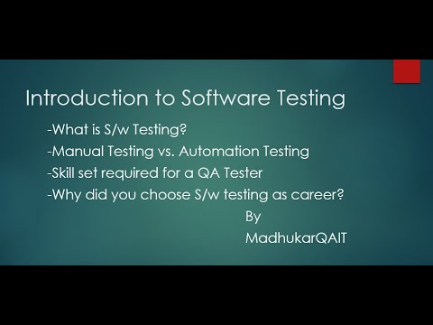 Introduction to Software Testing-1