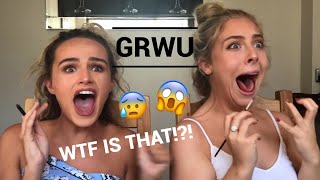 WE ALMOST DIED GETTING READY | GRWM | SYD AND ELL