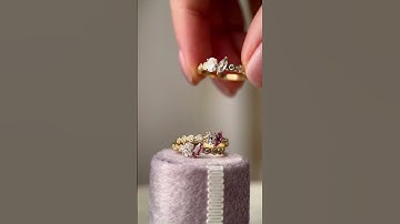 Sapphire First Look Stacking Rings