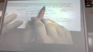 Quadratic Application - Optimizing Income