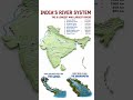 India's River system #brahmaputra #ganga #shorts #shortsfeed #riversystems #worldsgk