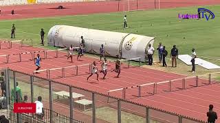 100m hurdles final. Zone 6. Ashanti Region Inter-Co. 2024.