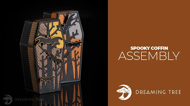 SVG File - Spooky Coffin - Assembly Tutorial (For Cricut, Silhouette, and ScanNCut)