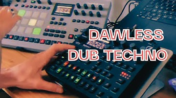 Brumarena - Te Busco // Dub Techno w/ Digitone 2 + Analog Rytm 2 | Live Recording