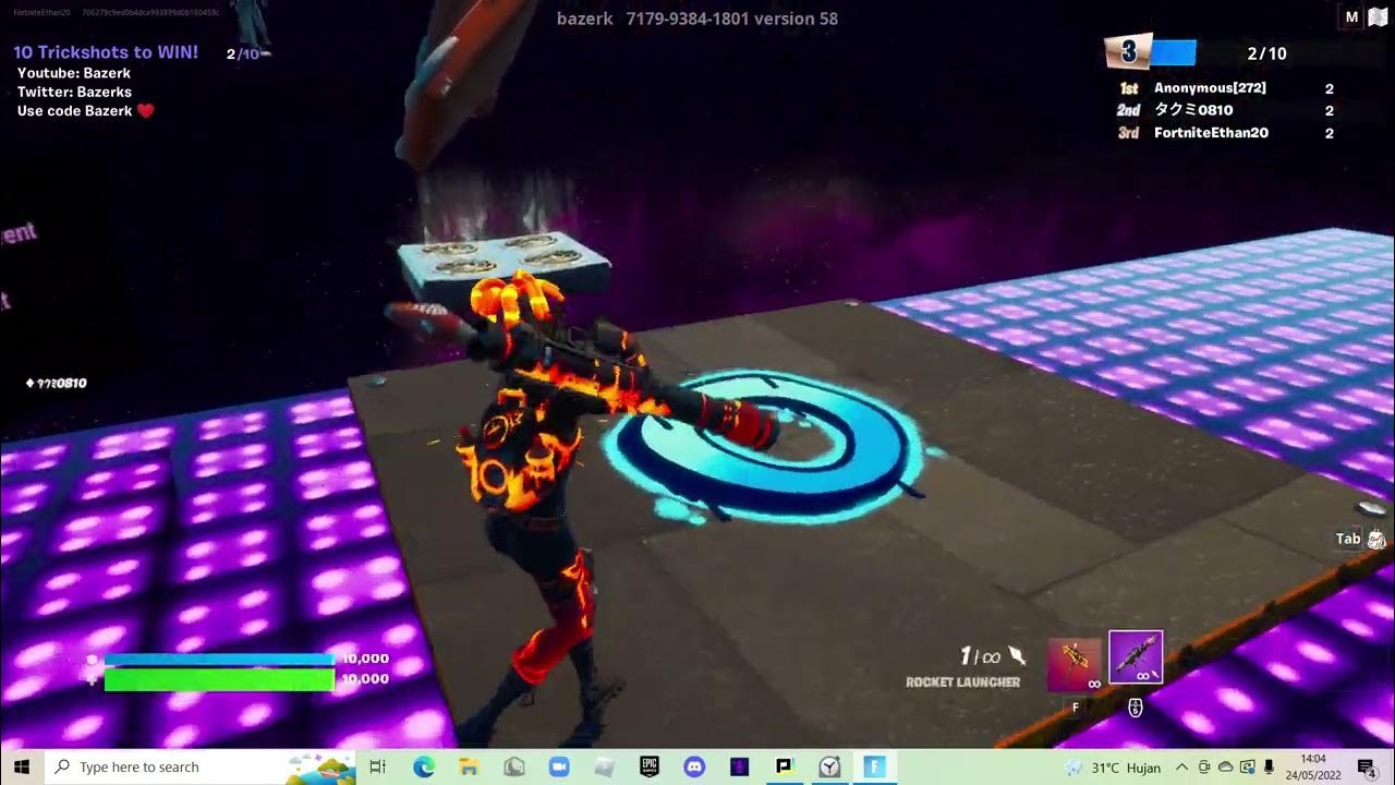 How to CHEAT in Bazerks Trickshot map 2 YouTube