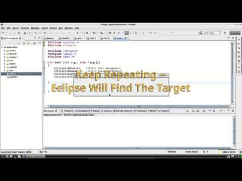 Video 4: Eclipse, Linux App, Compiling, Running, and Debugging