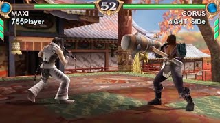 MAXI VS GORUS fight (soul calibur)