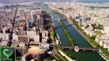 Tilt shift (Miniature effect) tutorial in Adobe Photoshop | Photoshop tutorial