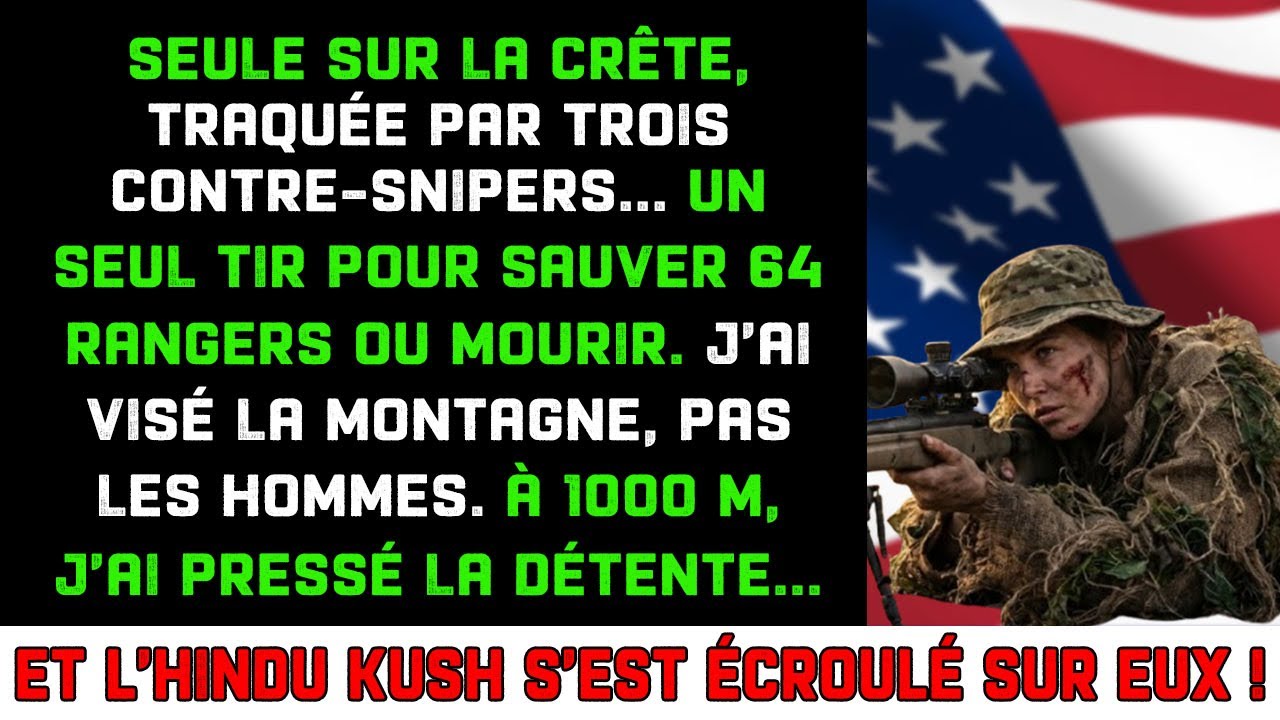 La poussière étouffait tout, et le silence radio était pire que la mort elle-même. Je venais de regarder mes deux coéquipiers se faire abattre froidement, et je savais que si je tirais un seul...