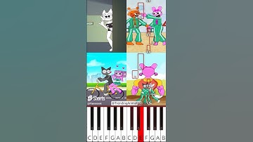 Sprunki vs Squid game part 2 (Complete Edition) #sprunki (@TrendingAnimated) - Octave Piano Tutorial