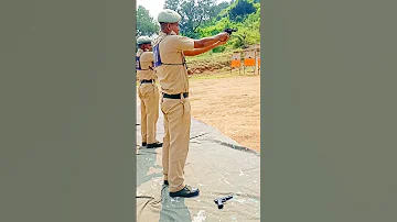 Police Constable Firing On Pistol PoliceActivity 