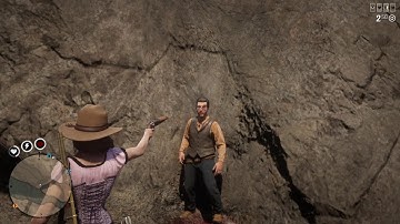 Red Dead Redemption glitch. "This guy wont go down"