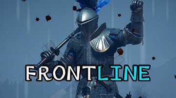 Holding the frontline at their spawn | Chivalry 2
