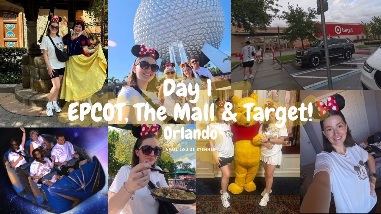 Orlando Day 1 ✨ EPCOT, Food & Wine + Disney Fun ✨ 