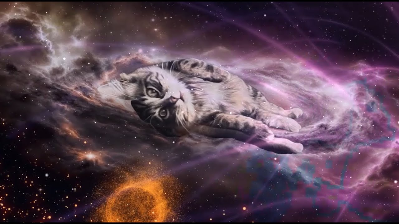 Venus Cat Healing 💖 8 Hours Heart Healing & Self-Love • 639Hz 528Hz + Cat Purring Meditation