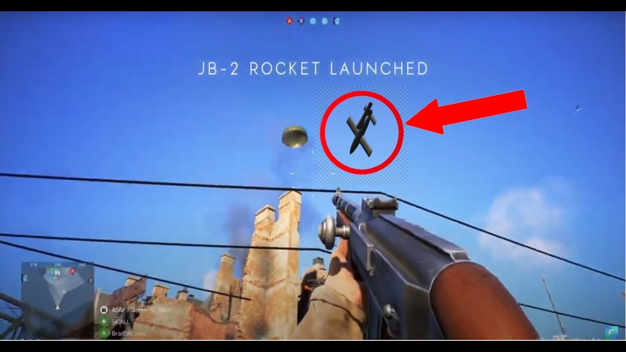 The First JB-2 Rocket Strike in Battlefield 5!