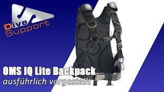 Leichte "Backplate" für die Reise gesucht? - Das OMS IQ Lite Backpad ist perfekt | DiveSupport screenshot 2