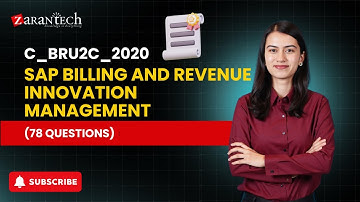 C_BRU2C_2020 - SAP Billing and Revenue Innovation Management (78 Questions) | ZaranTech DotCom
