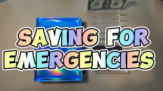 Saving for next years Emergencies