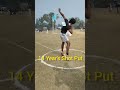 U 14 Year S Boy S Shot Put Throw School Meet Motivation Shorts
