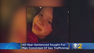 40-Year Sentence Sought For Man Convicted Of Sex Trafficking