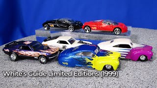 Mustang Mach 1, Ford GT90 and Taildragger - Hot Wheels Whites Guide Limited Editions from 1999