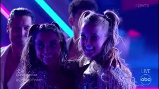 JoJo Siwa \& Jenna - DWTS Finale | Freestyle Dance - Complete presentation with scores