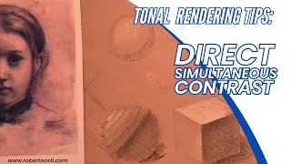 Tonal rendering tips: direct simultaneous contrast