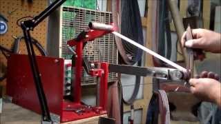 Homemade 2x72 Belt Grinder Small Wheel Attachment and Wheels
