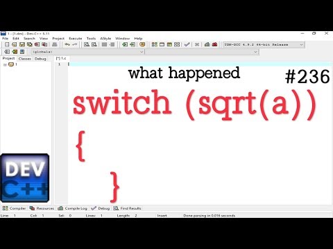 Program for use sqrt function in switch Case statement || Simple Method Apply || #236