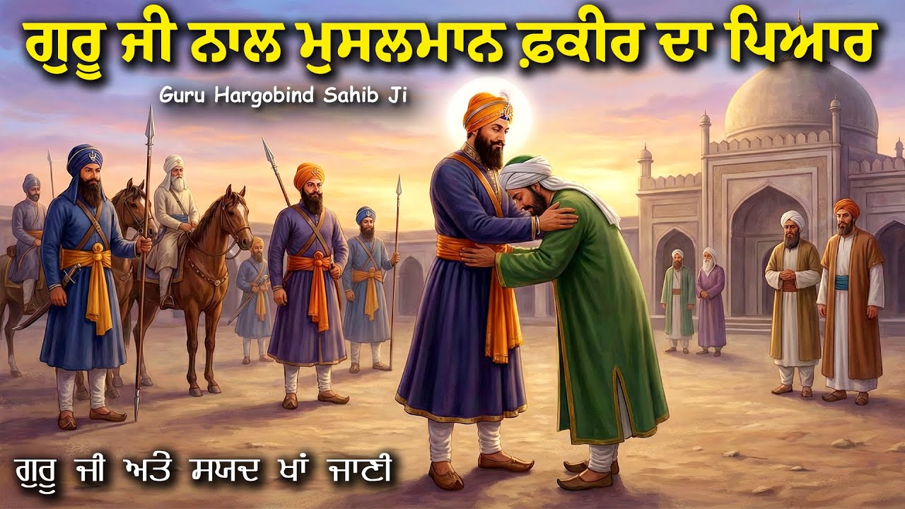 ਗੁਰੂ ਜੀ ਨਾਲ ਇਕ ਮੁਸਲਮਾਨ ਫ਼ਕੀਰ ਦਾ ਪਿਆਰ | Guru Hargobind Sahib Ji Katha | United Panjab