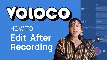 How to Edit on Voloco // Edit VOLOCO tracks // Voloco Edit Voice Tutorial // Edit Recordings Voloco